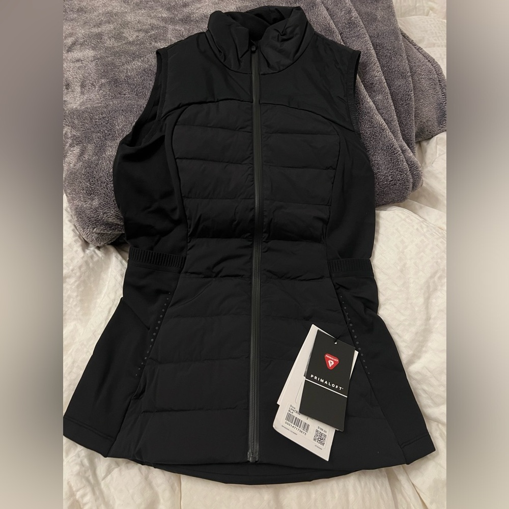 Down for it all Vest in Black, size 2- Only to try on, too small for me.